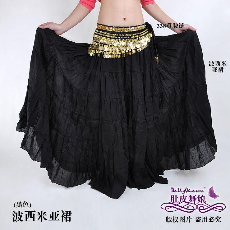 Dancewear Linen Belly Dance Skirt For Ladies 12 colors [12211616616 ...