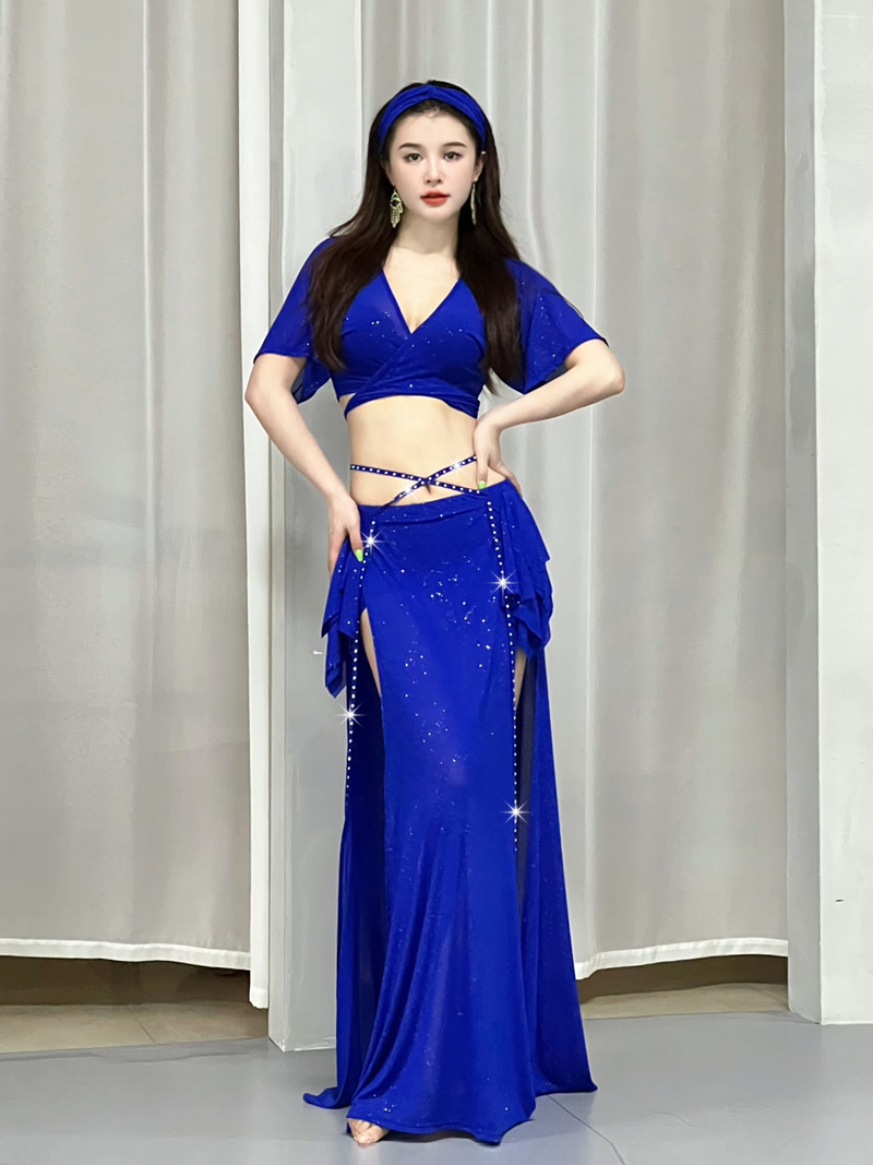 belly dance casual style oriental dance costumes long skirt S M L 5035