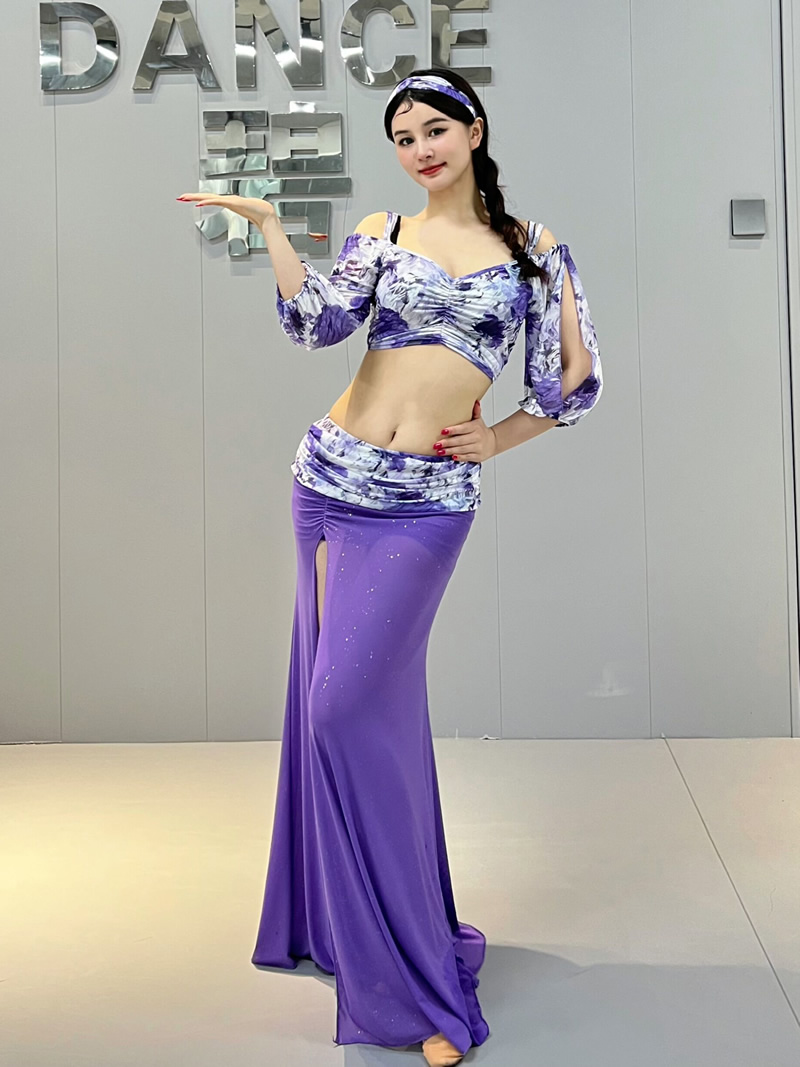 belly dance casual style oriental dance costumes long skirt S M L 5070