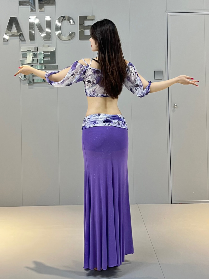 belly dance casual style oriental dance costumes long skirt S M L 5070