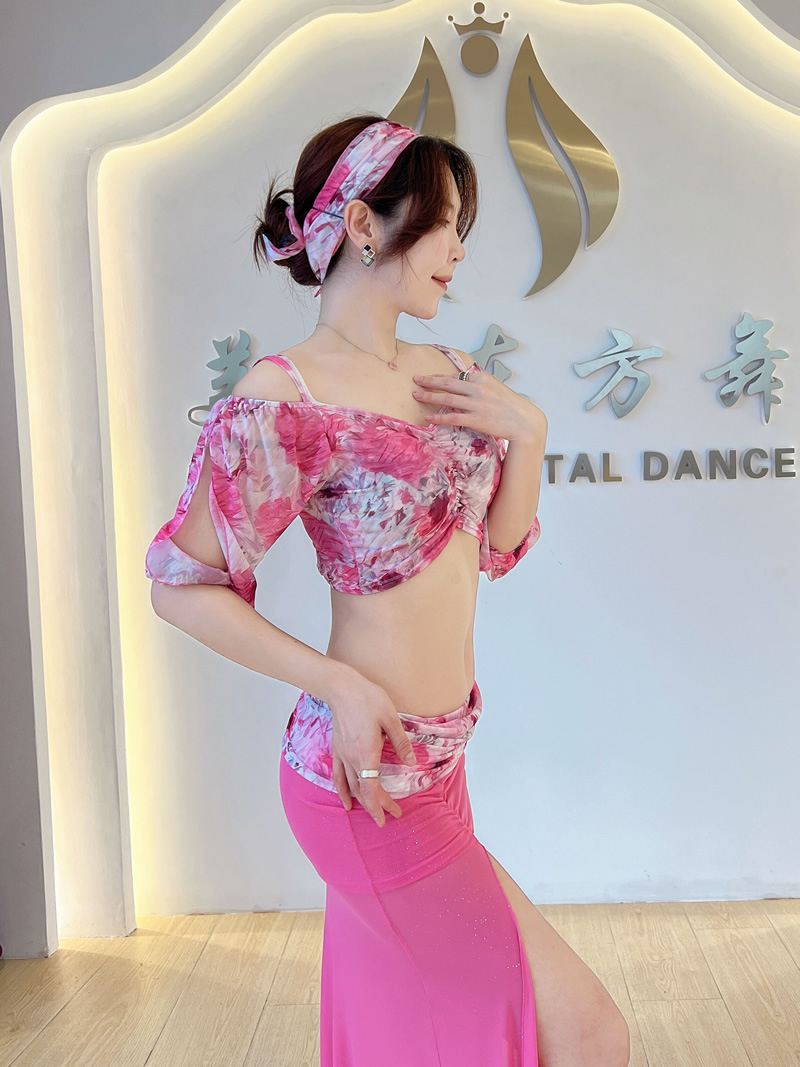 belly dance casual style oriental dance costumes long skirt S M L 5070