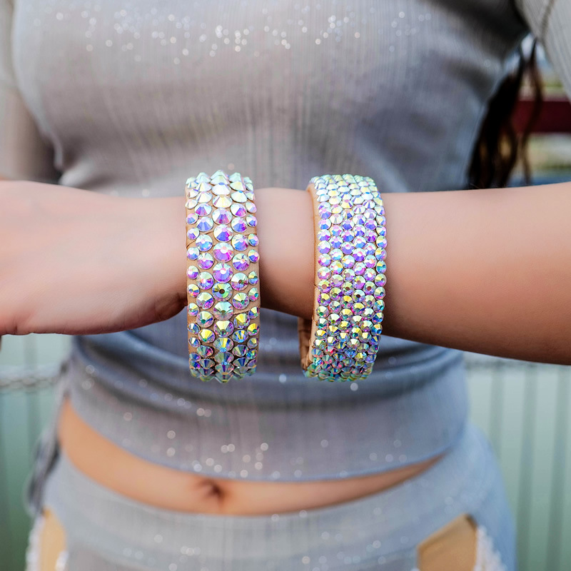 Belly Dance Bracelet For Ladies With Rhinestone