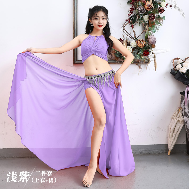 Plus Size Chiffon Belly Dance Costumes Long Skirt More Sizes