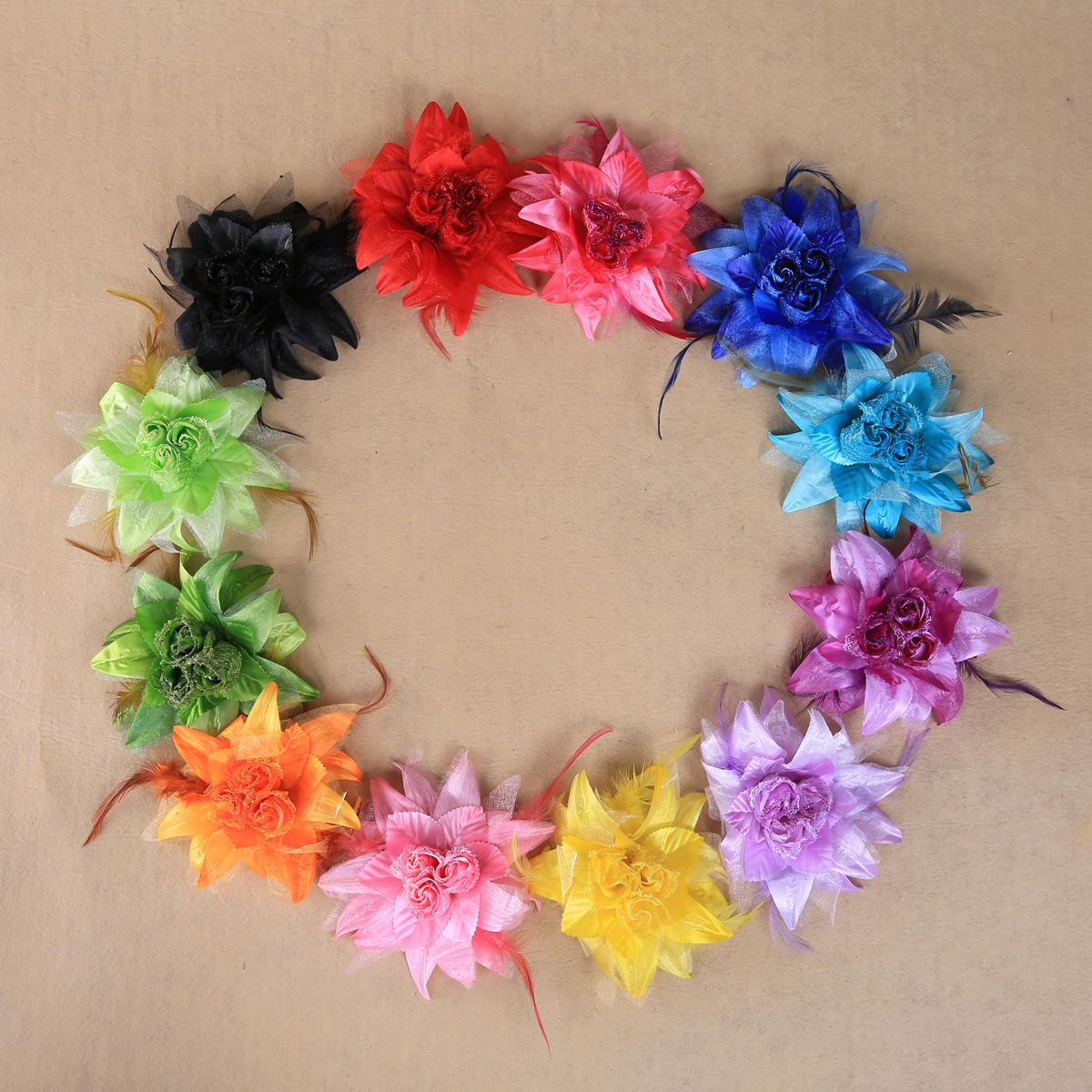 Belly Dance Hair Flower