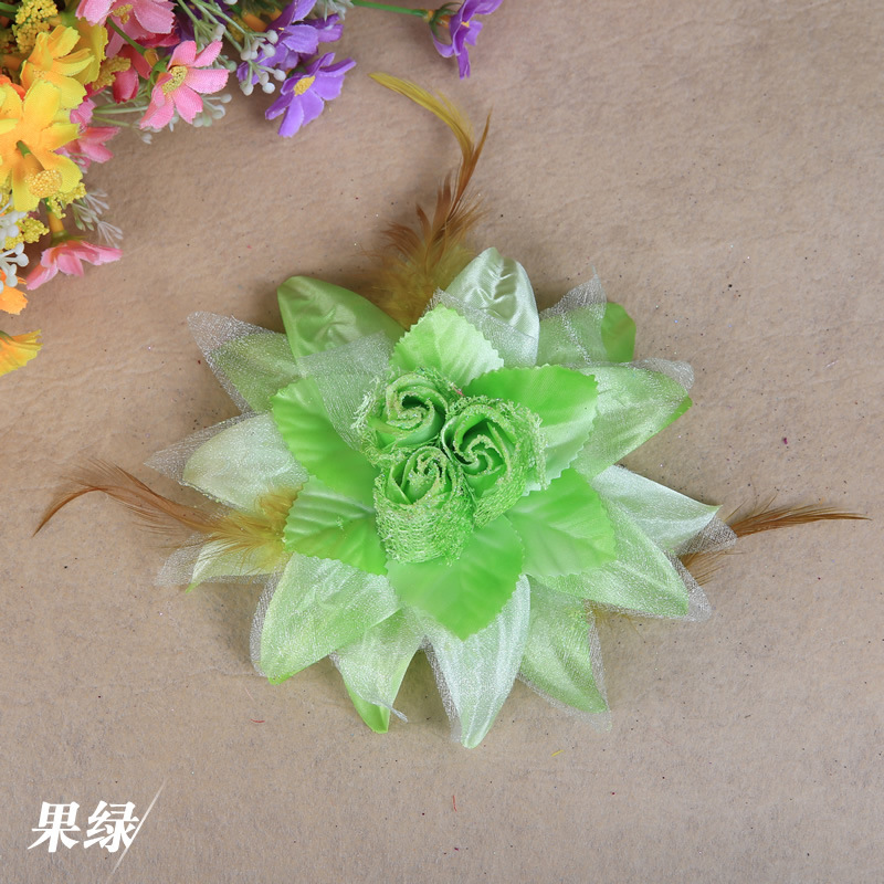 Belly Dance Hair Flower